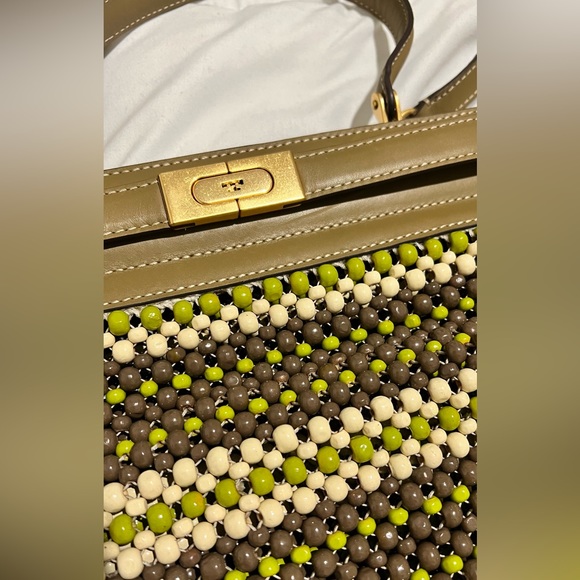 Lee Radziwill runway hand beaded bag. - Picture 2 of 4